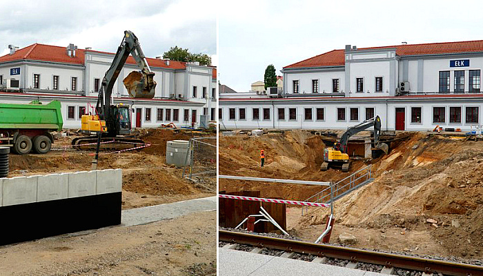 Trwa budowa linii kolejowej Rail Baltica. Na jakim etapie są prace w Ełku?